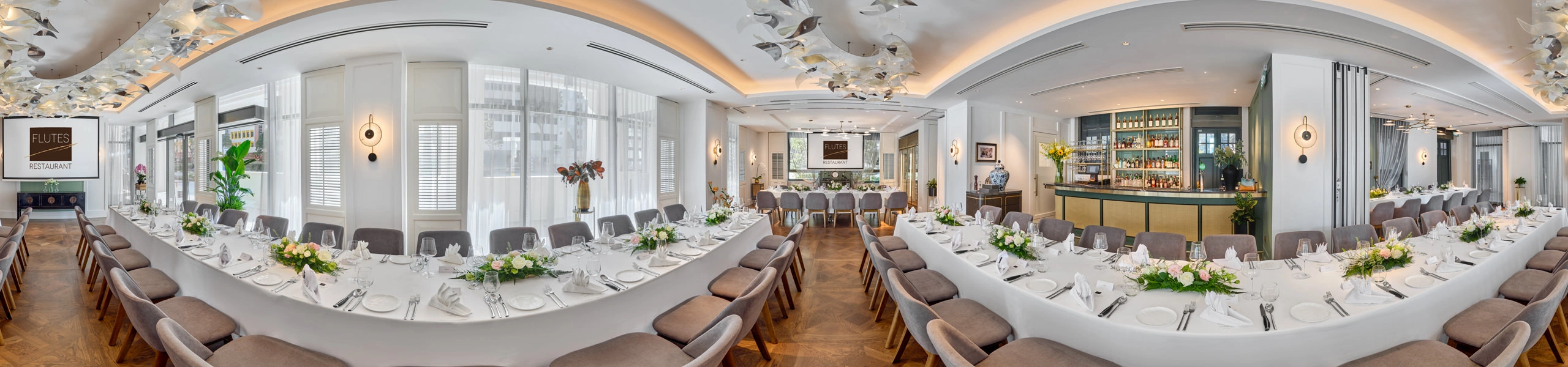 Flutes Restaurant Singapore 360 Virtual Tour