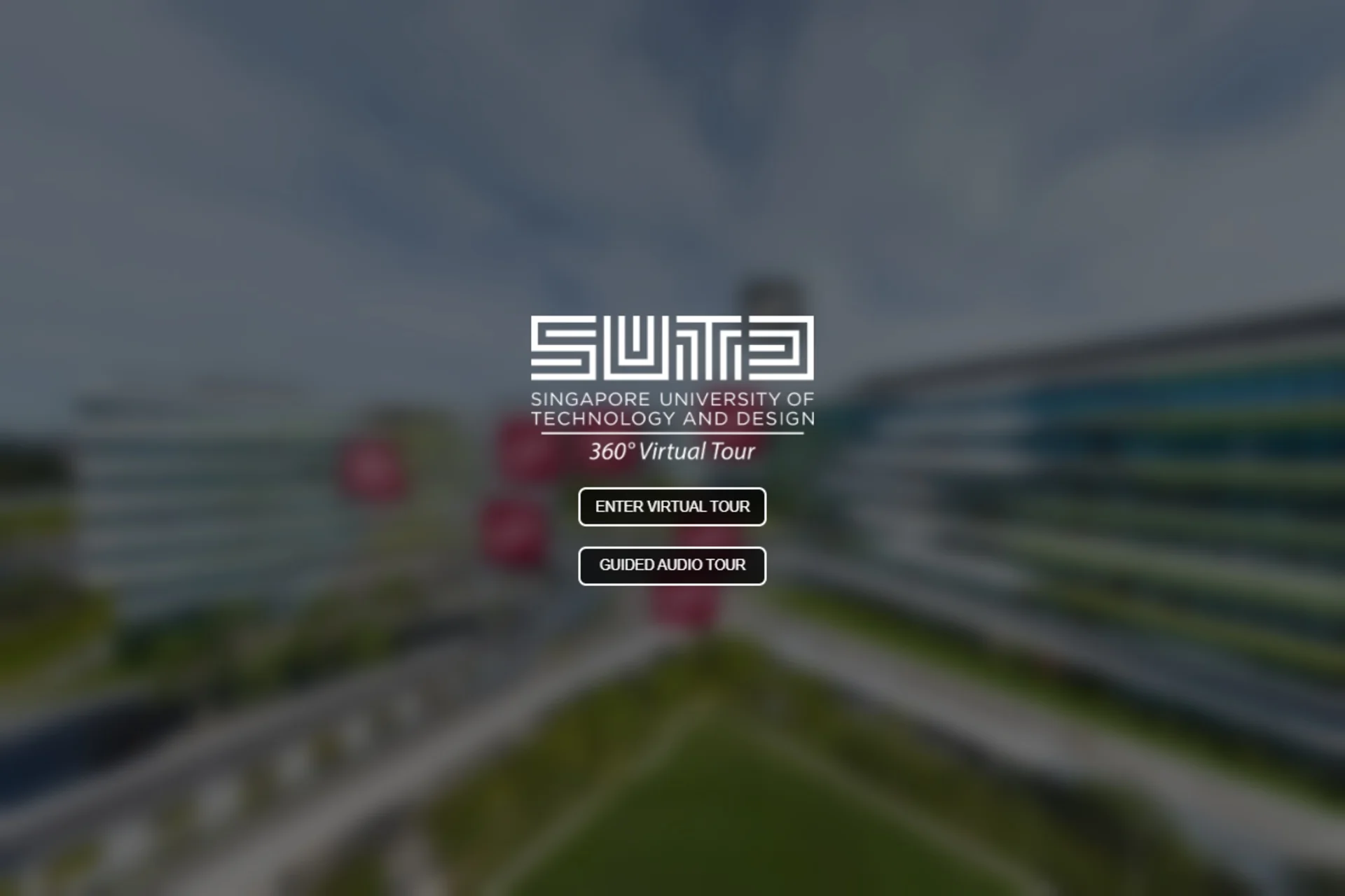 Choose between the standard virtual tour and the guided audio tour.