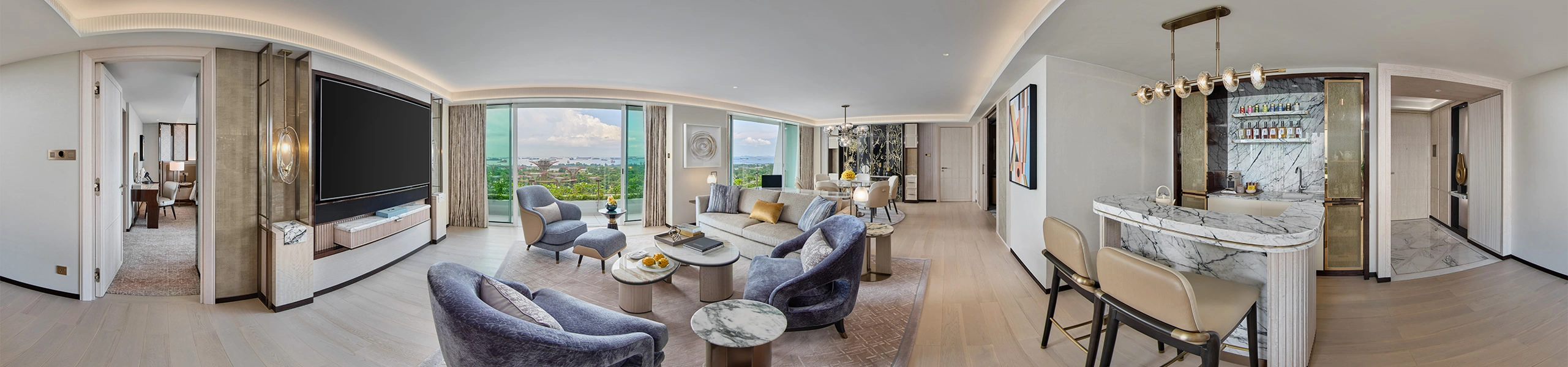 Marina Bay Sands Singapore Hotel 360 Virtual Tour