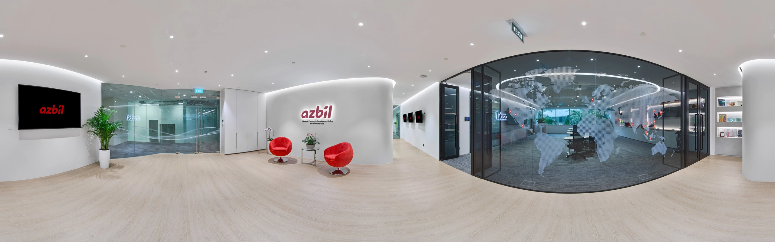 Azbil Singapore Showroom 360 Virtual Tour