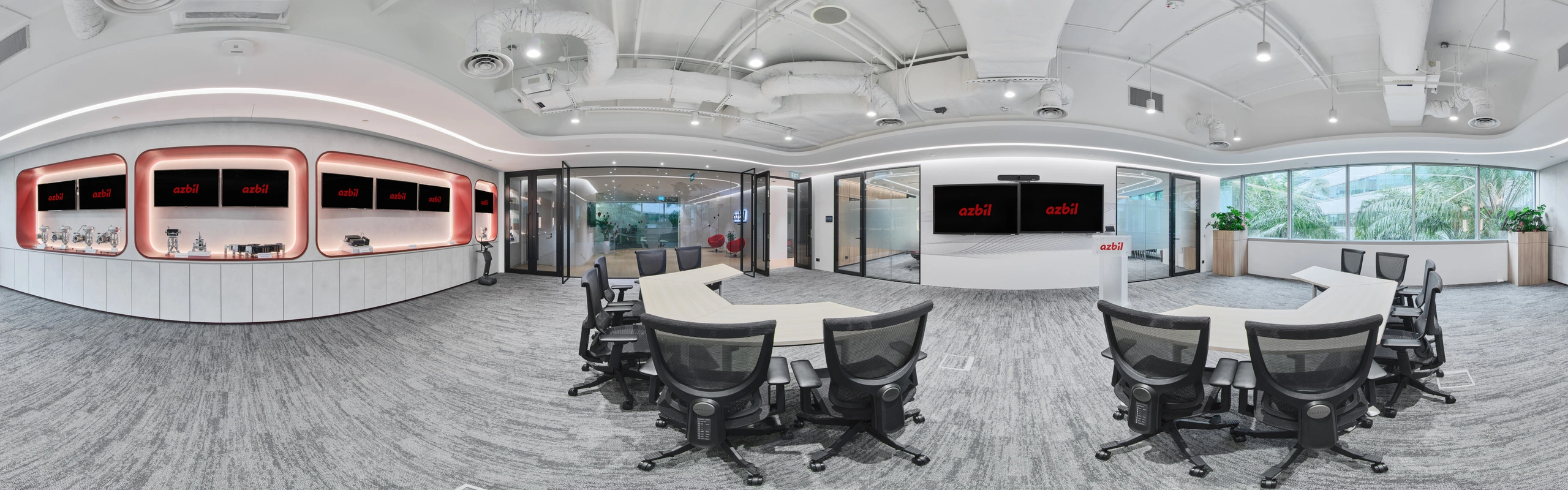 Azbil Singapore Showroom 360 Virtual Tour
