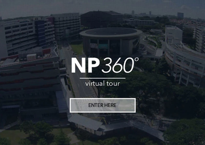 Ngee Ann Polytechnic 360 virtual tour overview in Singapore