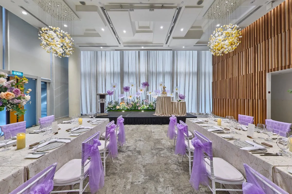 Oasia Resort Sentosa — The Aloes (2025 Wedding Setup)