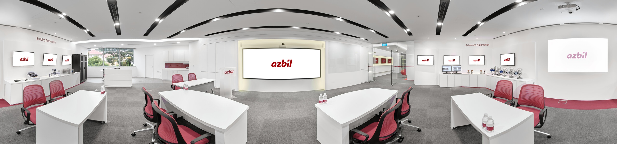 Azbil Manufacturing Showroom 360 Virtual Tour
