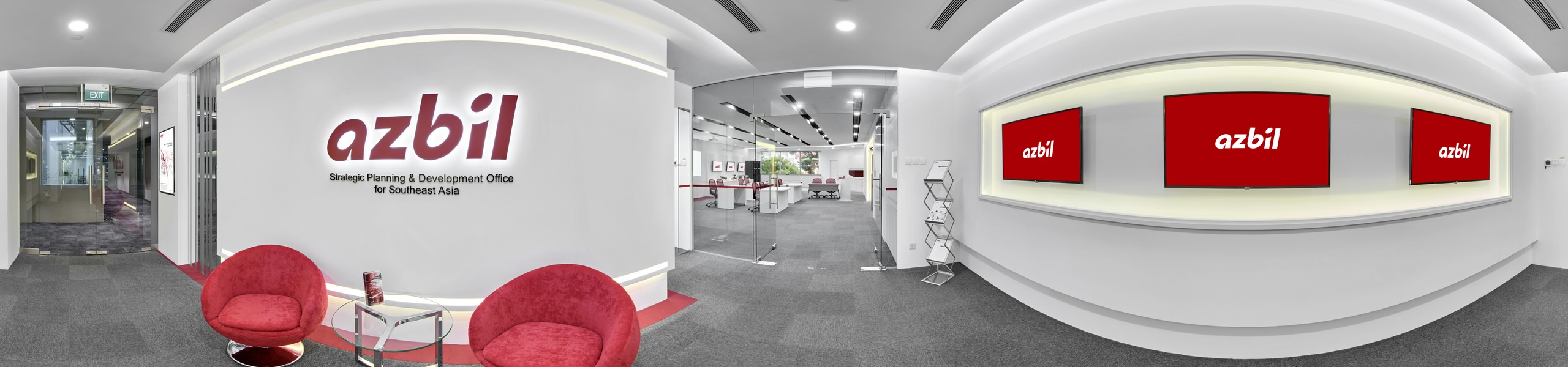 Azbil Manufacturing Showroom 360 Virtual Tour